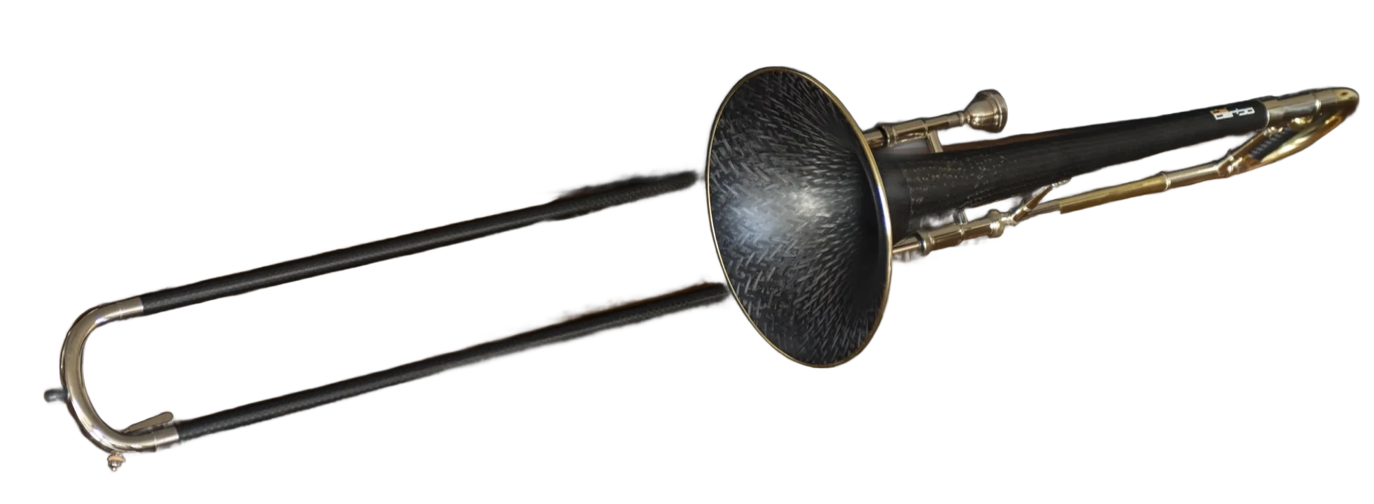 daCarbo trombone with a carbon bell and a carbon outer slide